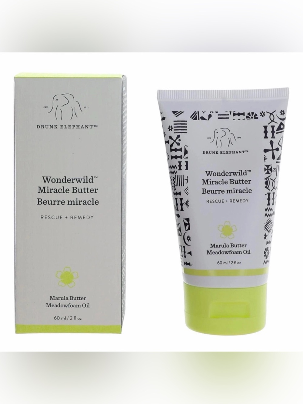 Drunk Elephant Wonderwild Miracle Butter - White & Lime